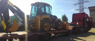  Экскаватор-погрузчик XCMG XC8 S3570 - это спецтехника 4х4  2024 года