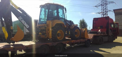 Экскаватор-погрузчик XCMG XC8 S3570 - это спецтехника 4х4  2024 года