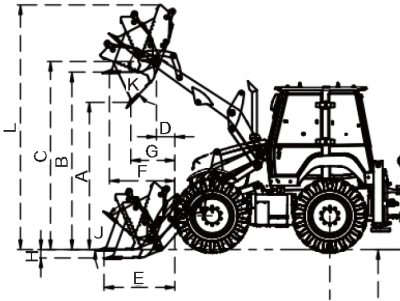  Экскаватор-погрузчик XCMG XC8 S3570 - это спецтехника 4х4  2024 года