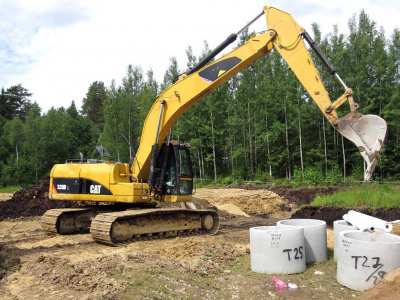 Экскаватор Caterpillar 320 Long reach
