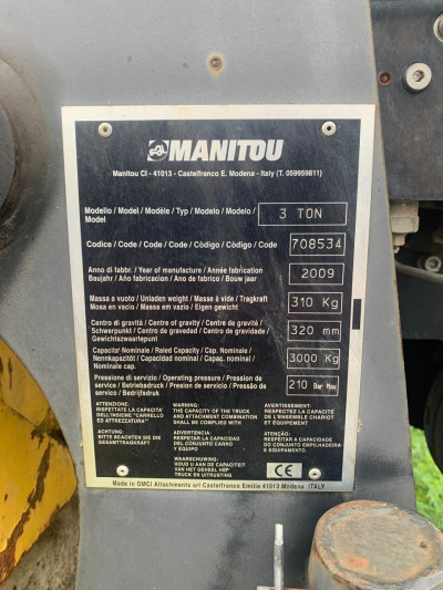 Погрузчик фронтальный MANITOU MANISCOPIC MT 1840 2011 года
