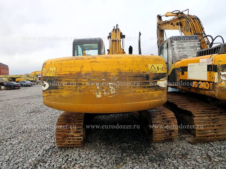 Гусеничный экскаватор JCB 220, рабочий Гусеничный экскаватор JCB  2007 года