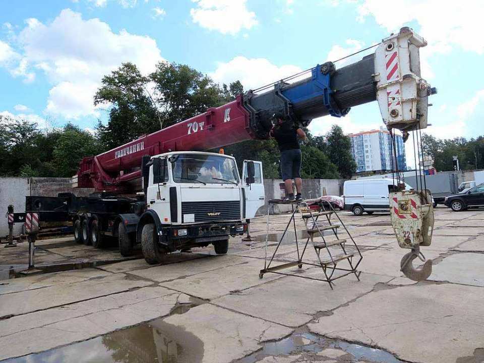  Автокран  Галичанин  КС-74721-2  2014 года