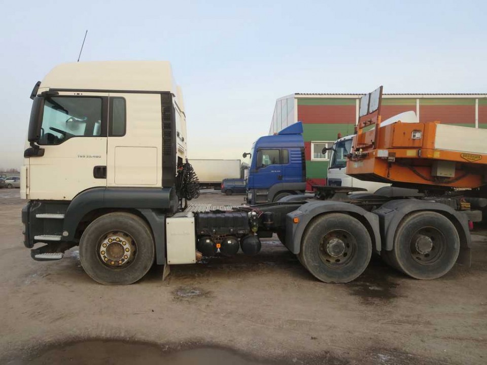 Man TGS 33.480 6X4 BBS  2011 года