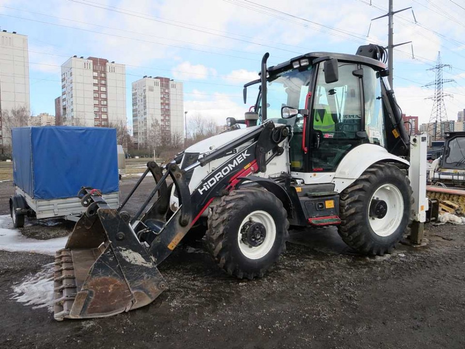  Экскаватор-погрузчик  HIDROMEK HMK 102 B ALPHA  2020 года