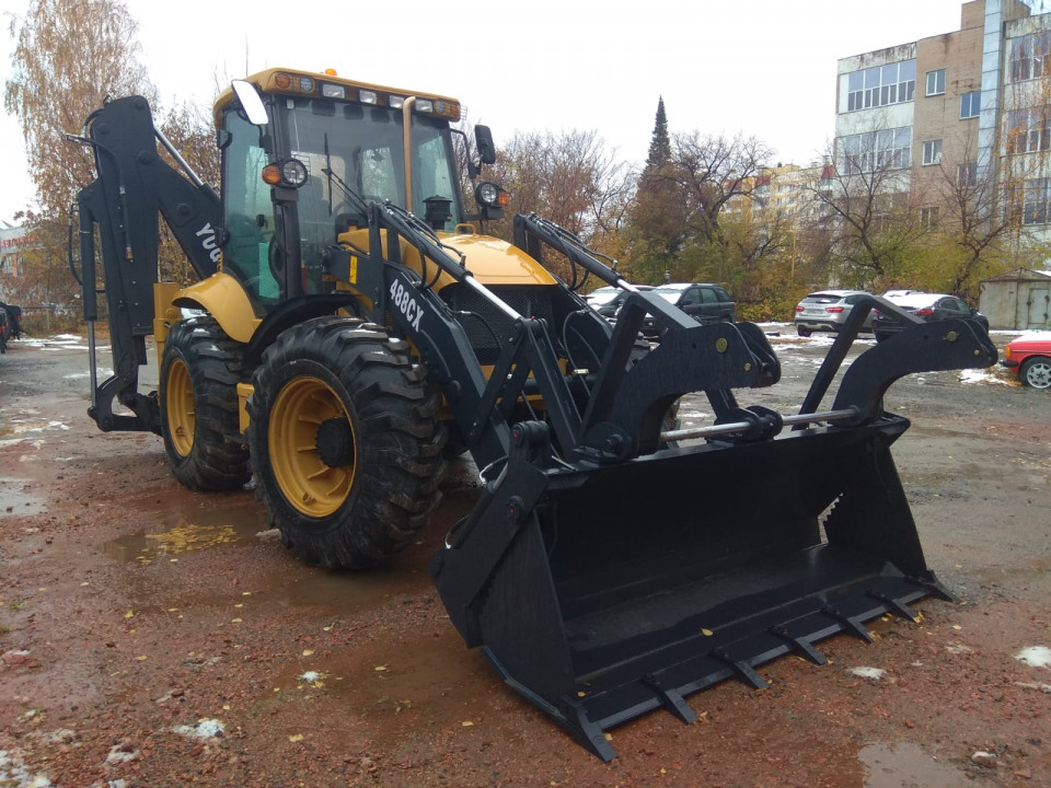  Экскаватор-погрузчик Экскаватор-погрузчик YUGONG 488CX, 4х4 Экскаватор-погрузчик YUGONG 488CX, 4х4  2023 года