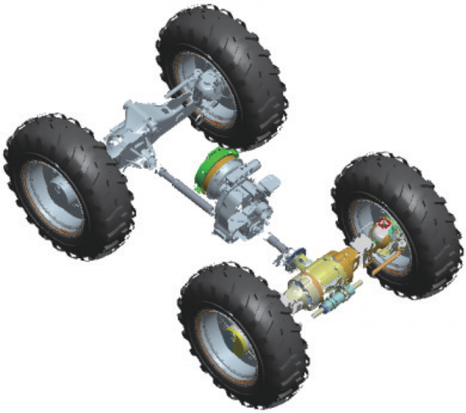  Экскаватор-погрузчик XCMG XC8 S3570 - это спецтехника 4х4  2024 года
