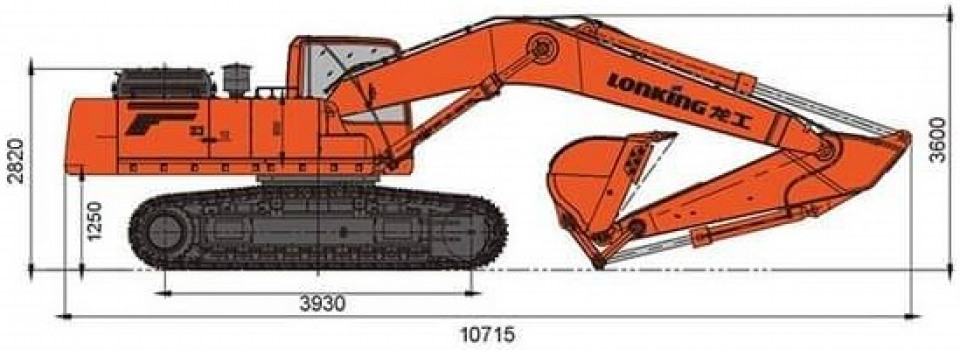  Экскаватор  Lonking (лонкинг) CDM6336  2024 года