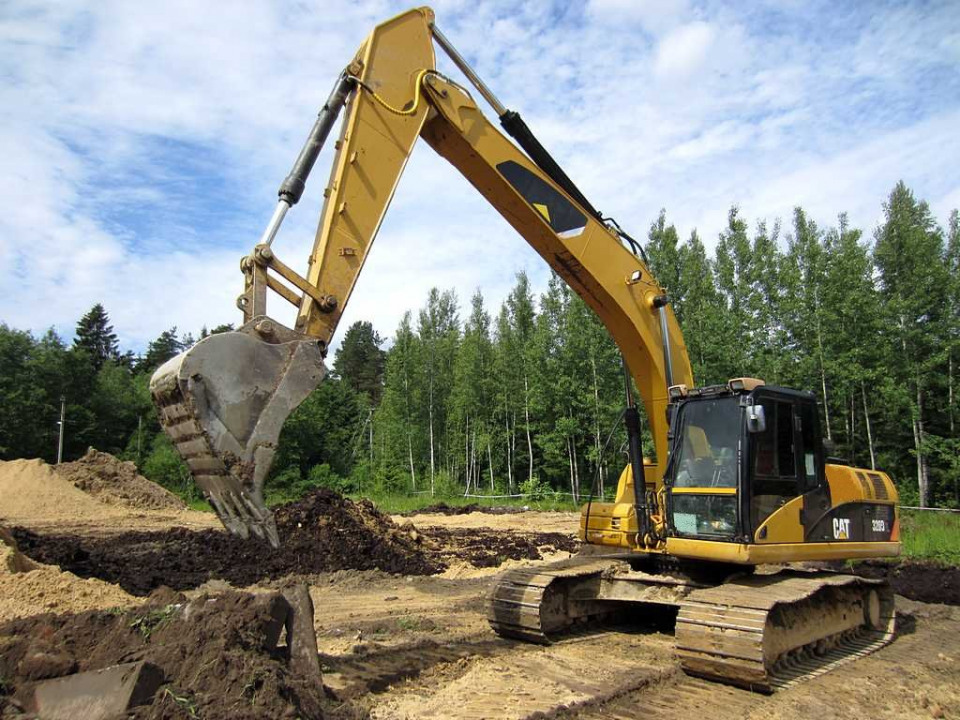  Экскаватор Caterpillar 320 Long reach  