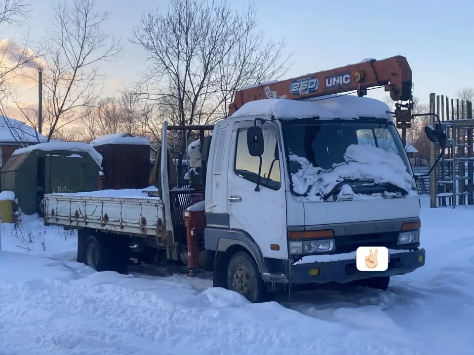  Кран-манипулятор Mitsubishi Fuso  1995 года