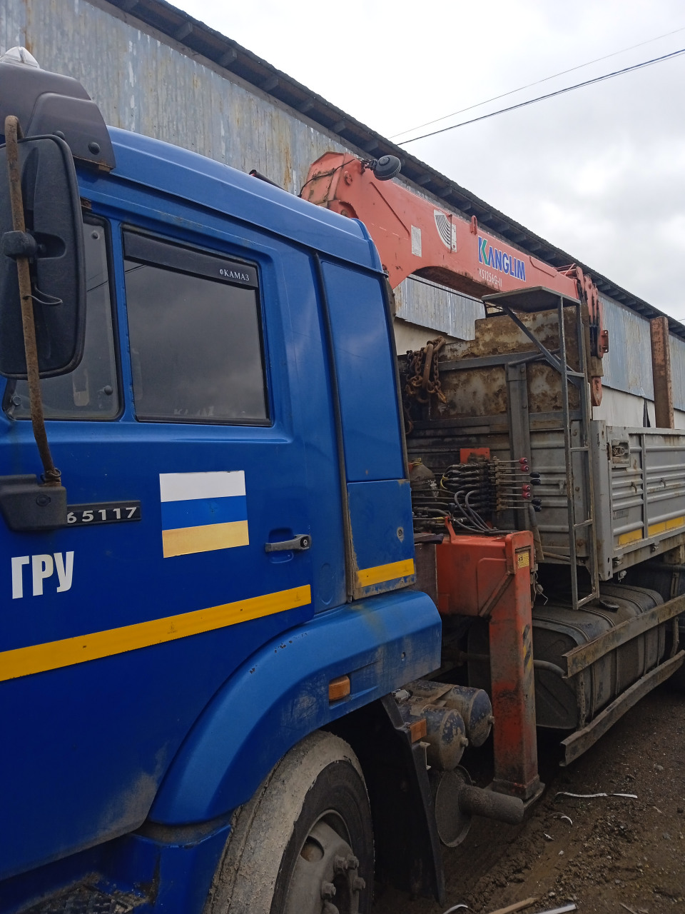  Кран-манипулятор Камаз 65117  2020 года