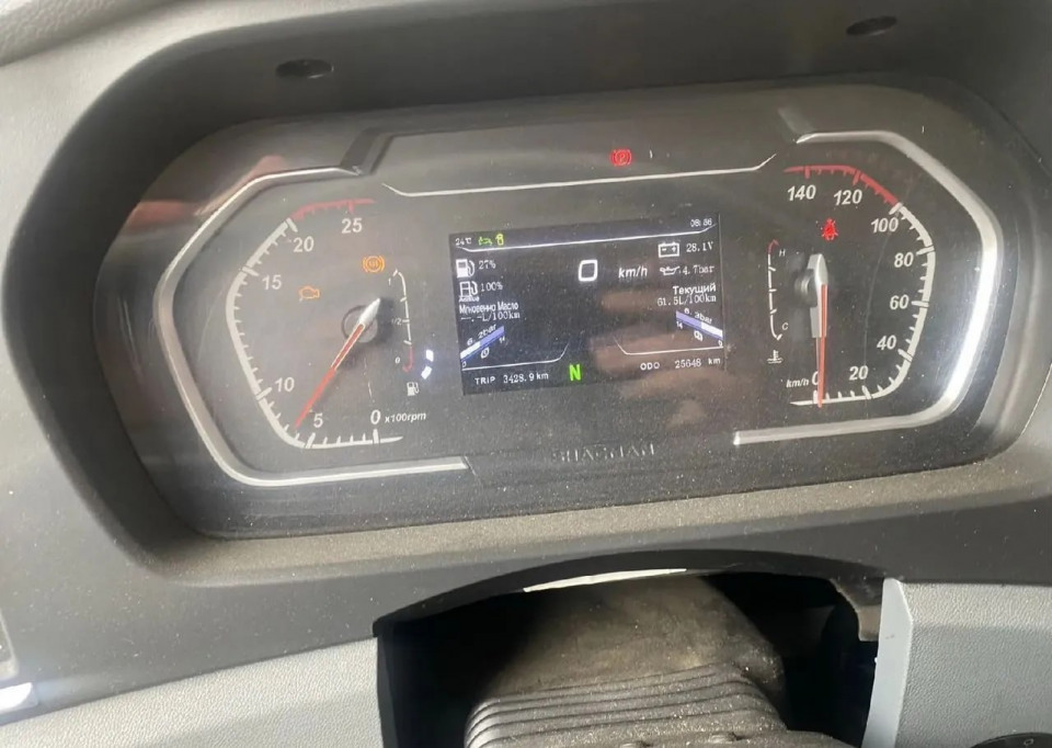  Бортовой прицеп Shacman X3000 c КМУ Инман   2024 года